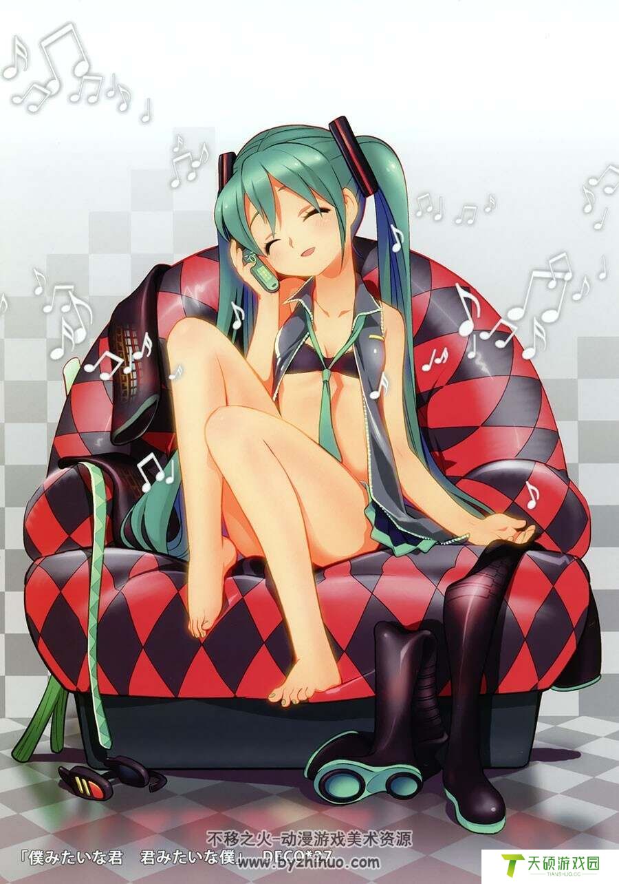 初音未来本子h全彩汉化同人高清原画（同人本子唯美CG插画图片合集）